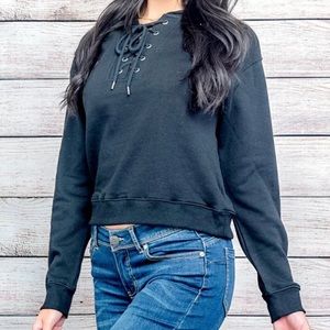 Long sleeve hoodie sweater